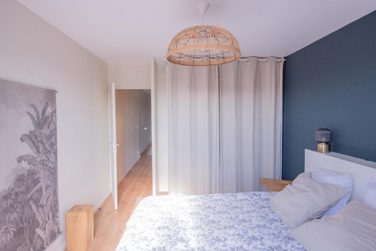 Machouart Le Duplex -Parking Gratuit Equipee Commodites- Apartment โอแบวีลีเย ภายนอก รูปภาพ