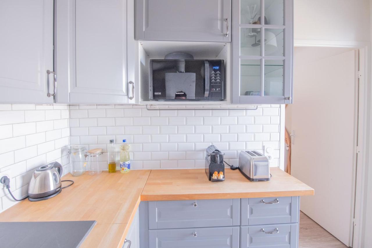 Machouart Le Duplex -Parking Gratuit Equipee Commodites- Apartment โอแบวีลีเย ภายนอก รูปภาพ