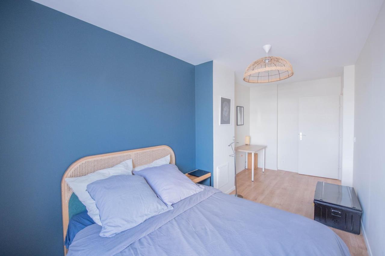 Machouart Le Duplex -Parking Gratuit Equipee Commodites- Apartment โอแบวีลีเย ภายนอก รูปภาพ