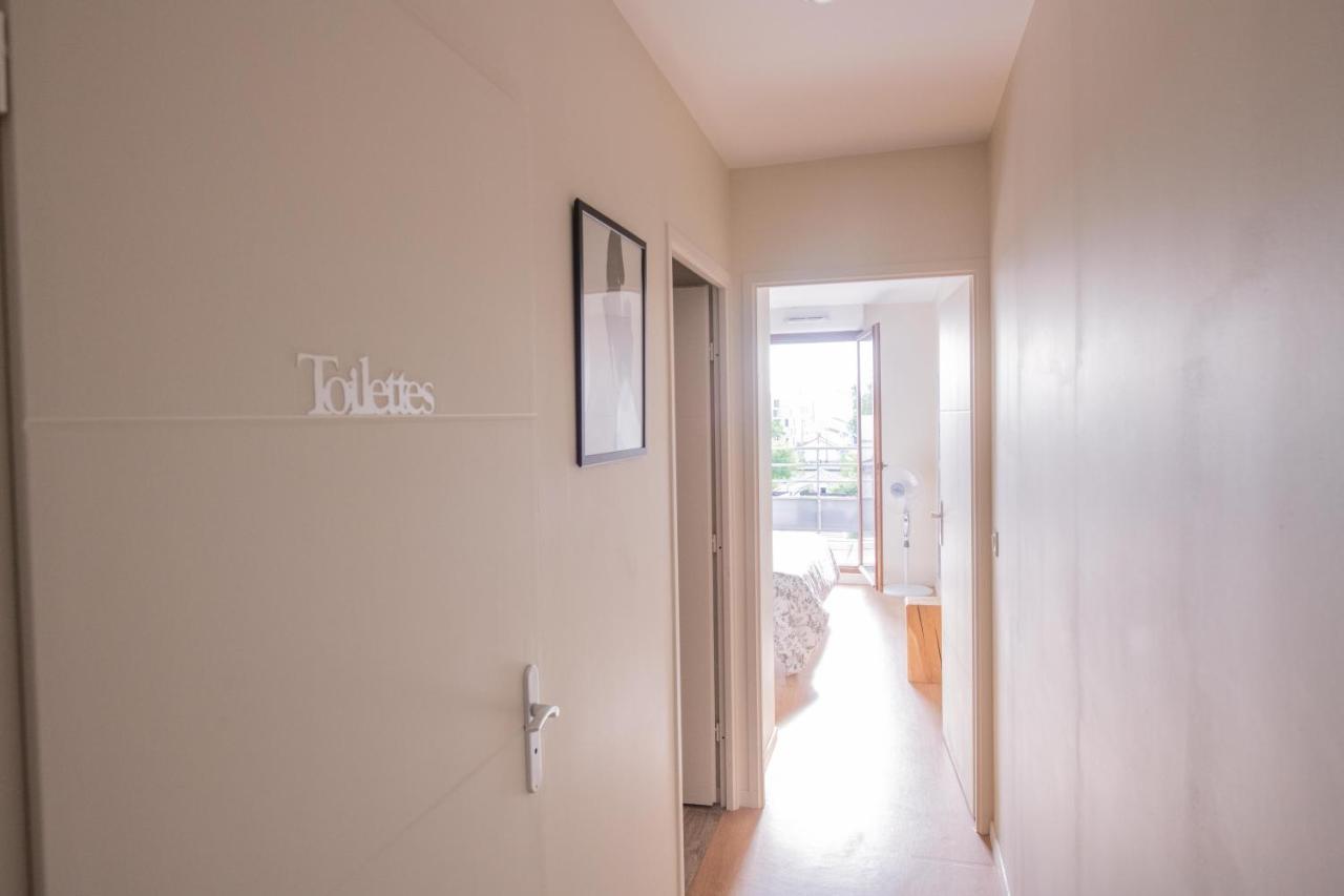 Machouart Le Duplex -Parking Gratuit Equipee Commodites- Apartment โอแบวีลีเย ภายนอก รูปภาพ